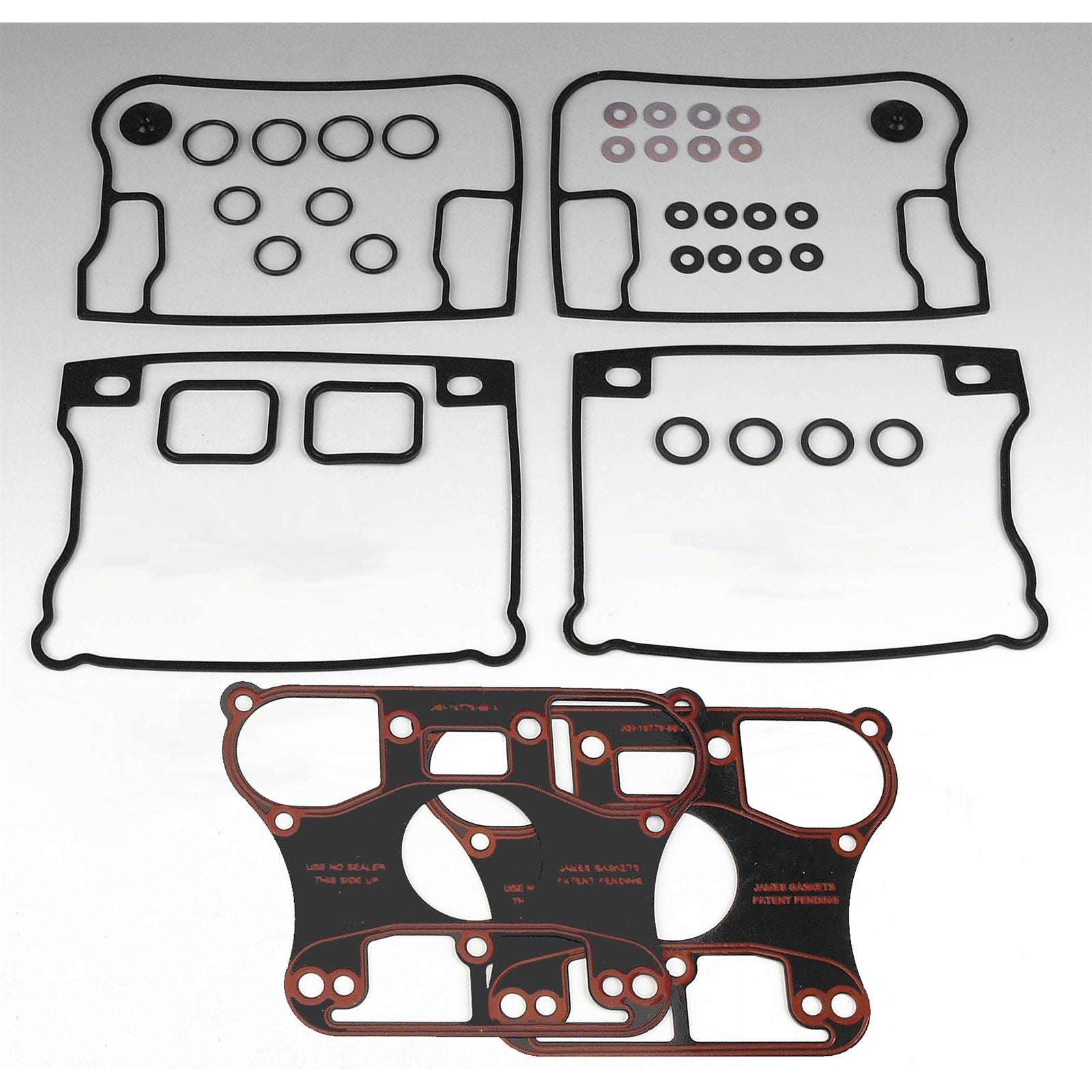 James Gaskets Gasket Rocker Cover Kit with Paper Rocker Base [MPN: JGI-17042-92]_270483