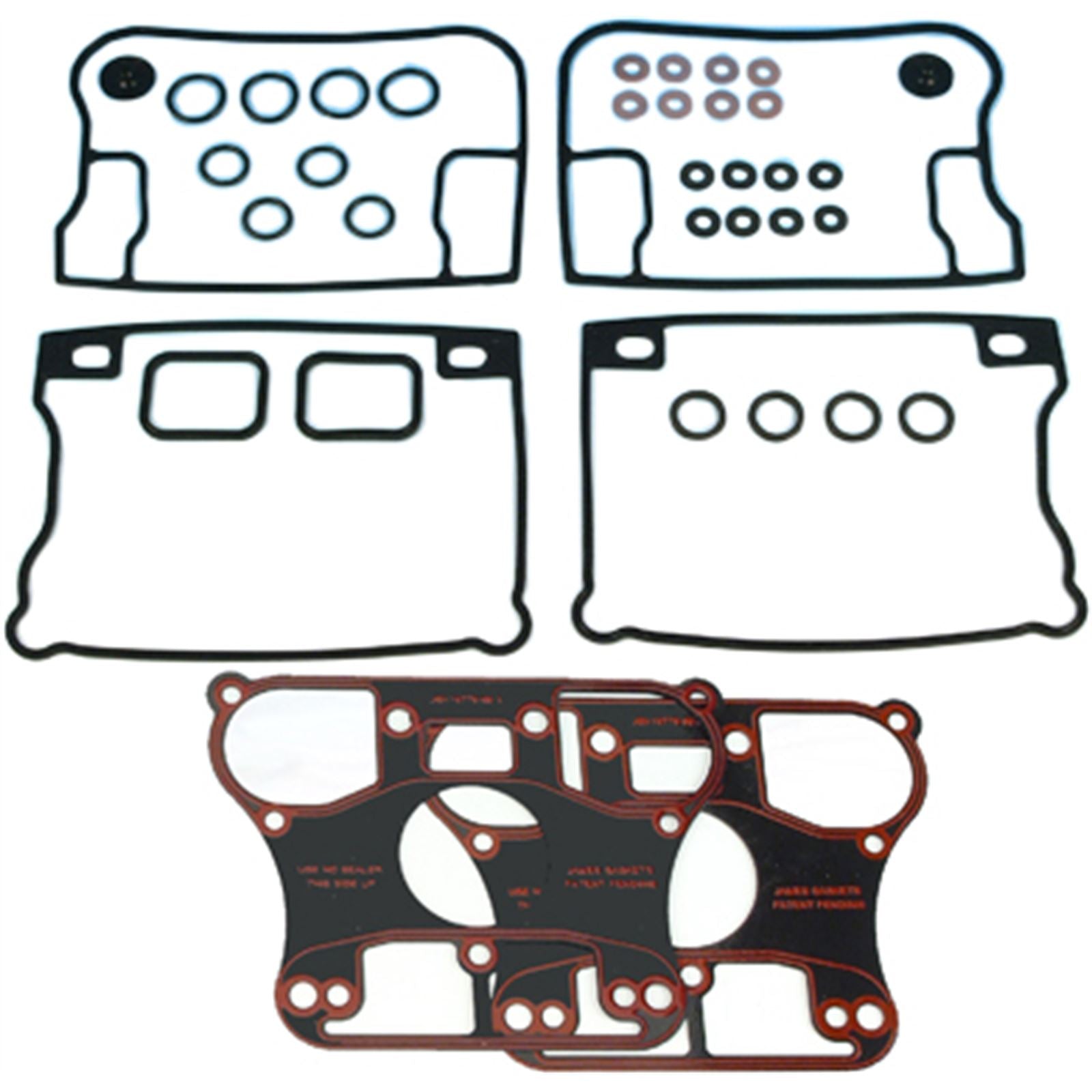 James Gaskets Gasket Rocker Cover Kit with Paper Rocker Base [MPN: JGI-17042-92]_270484