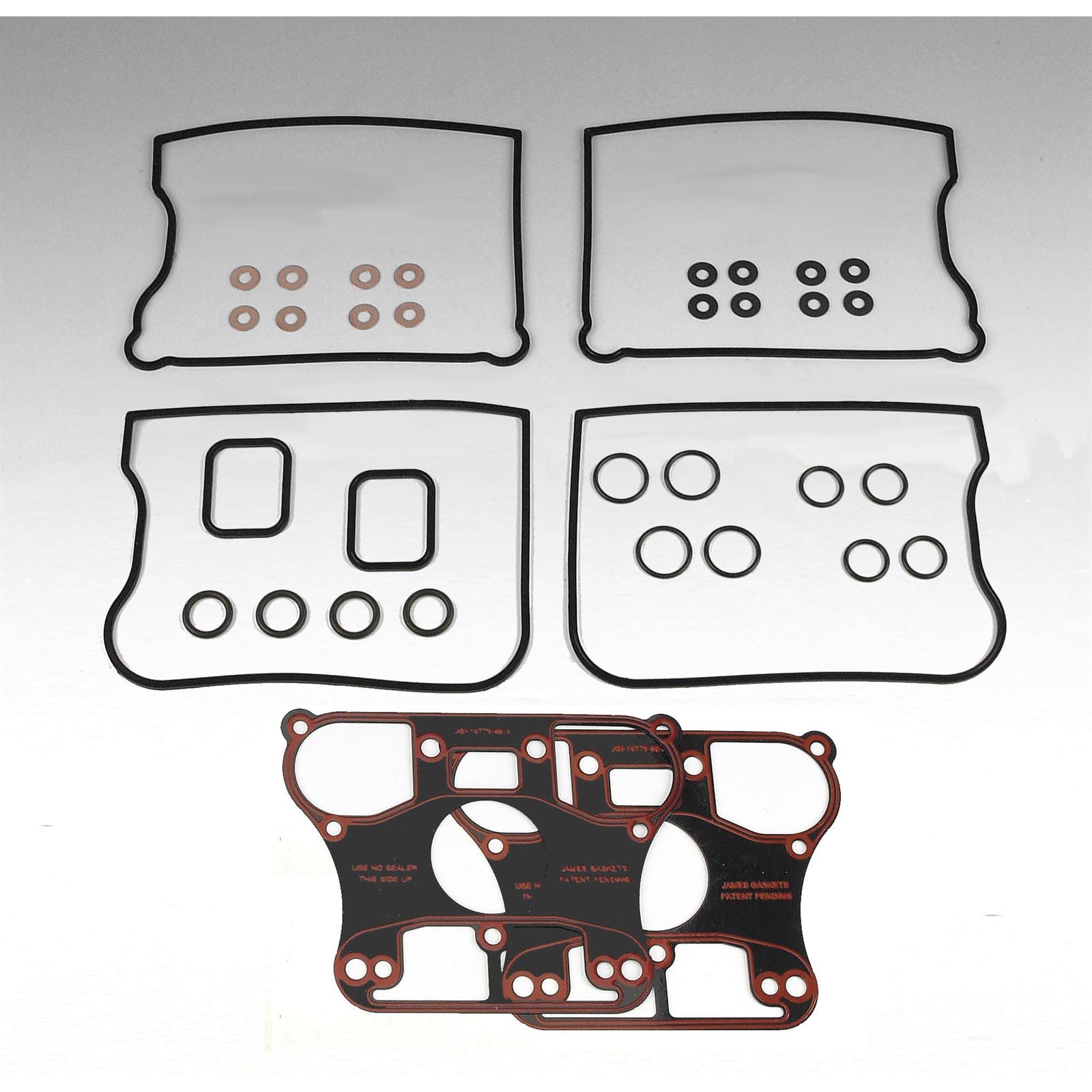 James Gaskets Gasket Rocker Cover Kit with Paper Rocker Base [MPN: JGI-17038-90]_270588