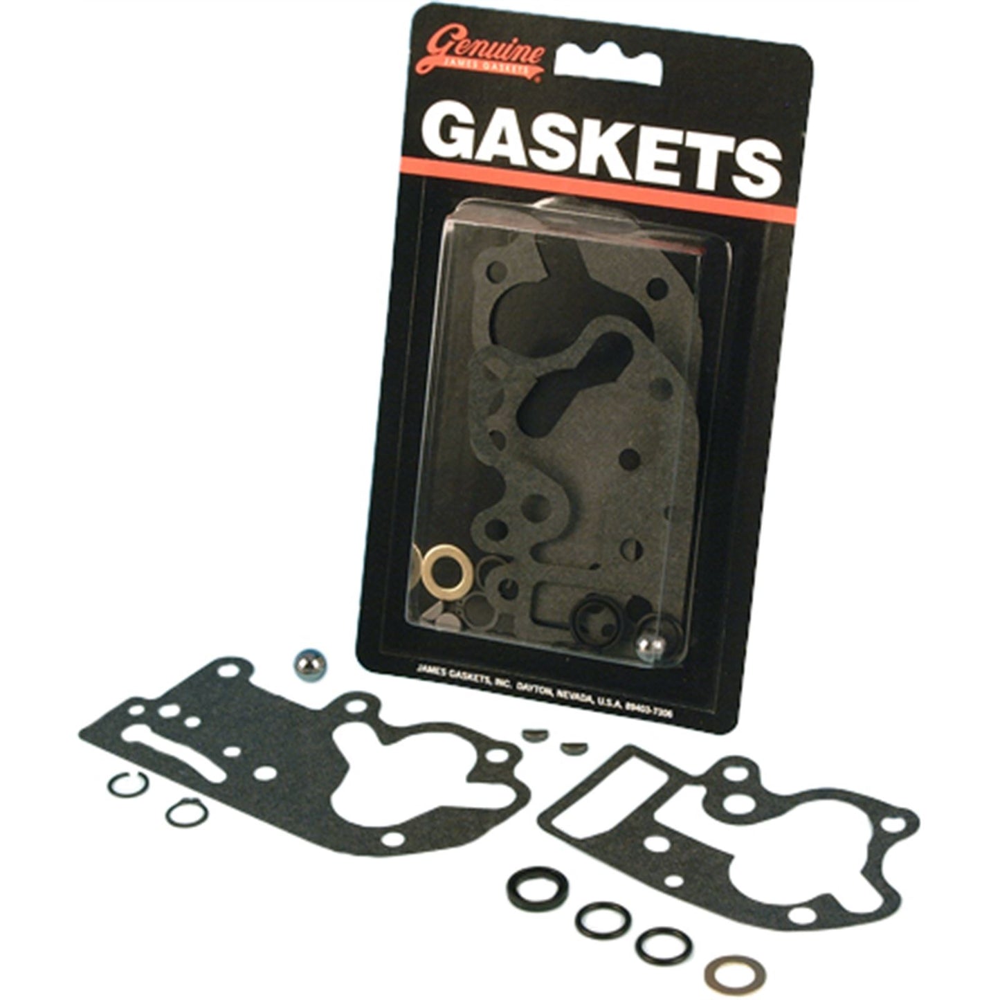 James Gaskets Gasket Seal Kit Oil Pump with Paper Gaskets [MPN: JGI-81-FLH]_270950