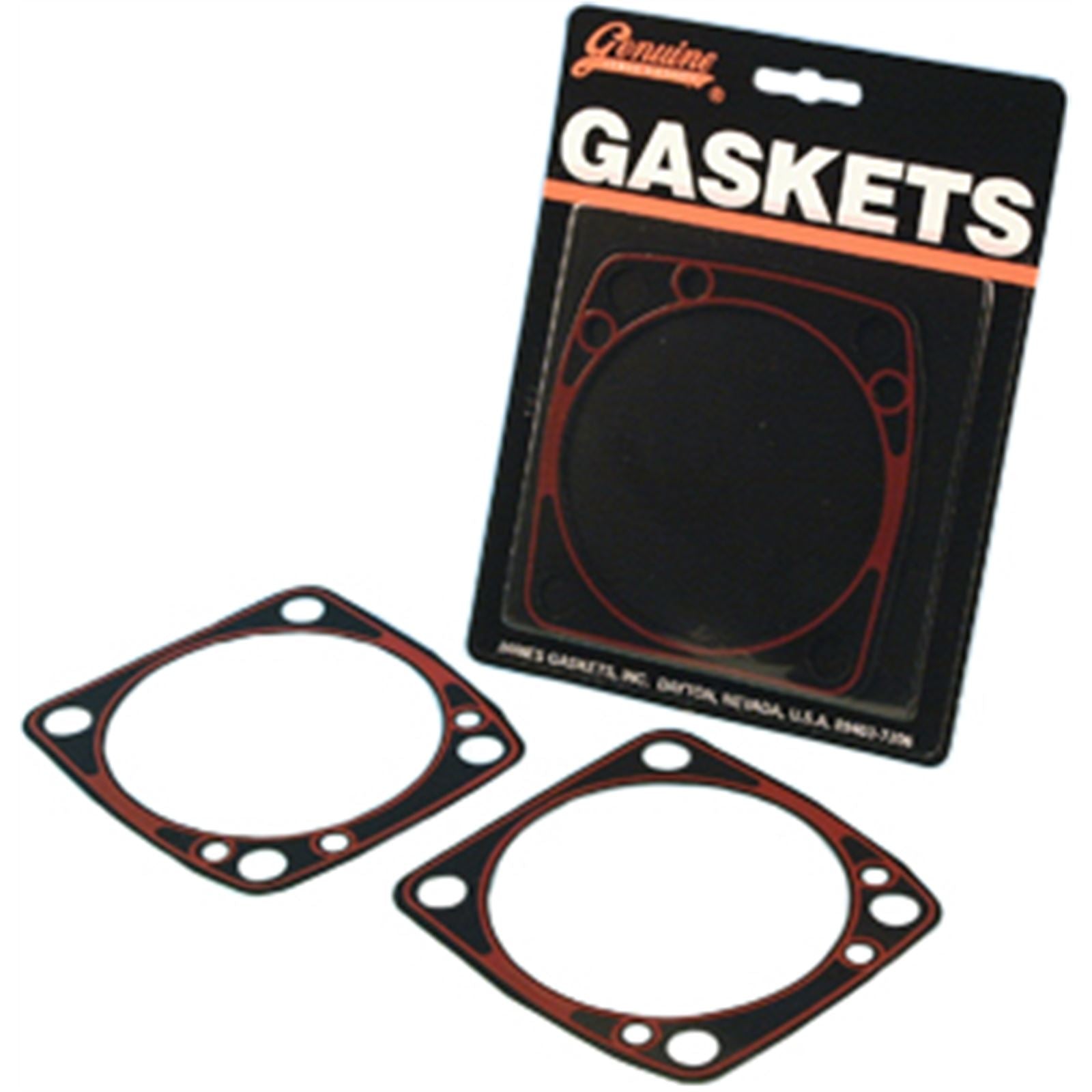 James Gaskets Gasket Cylinder Base Front/Rear Metal with Bead [MPN: JGI-16777-94]_271691