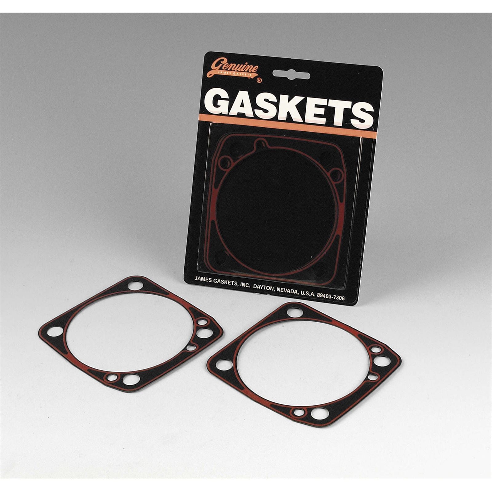 James Gaskets Gasket Cylinder Base Front/Rear Metal with Bead 3 5/8 [MPN: JGI-16777-94-S]_271709