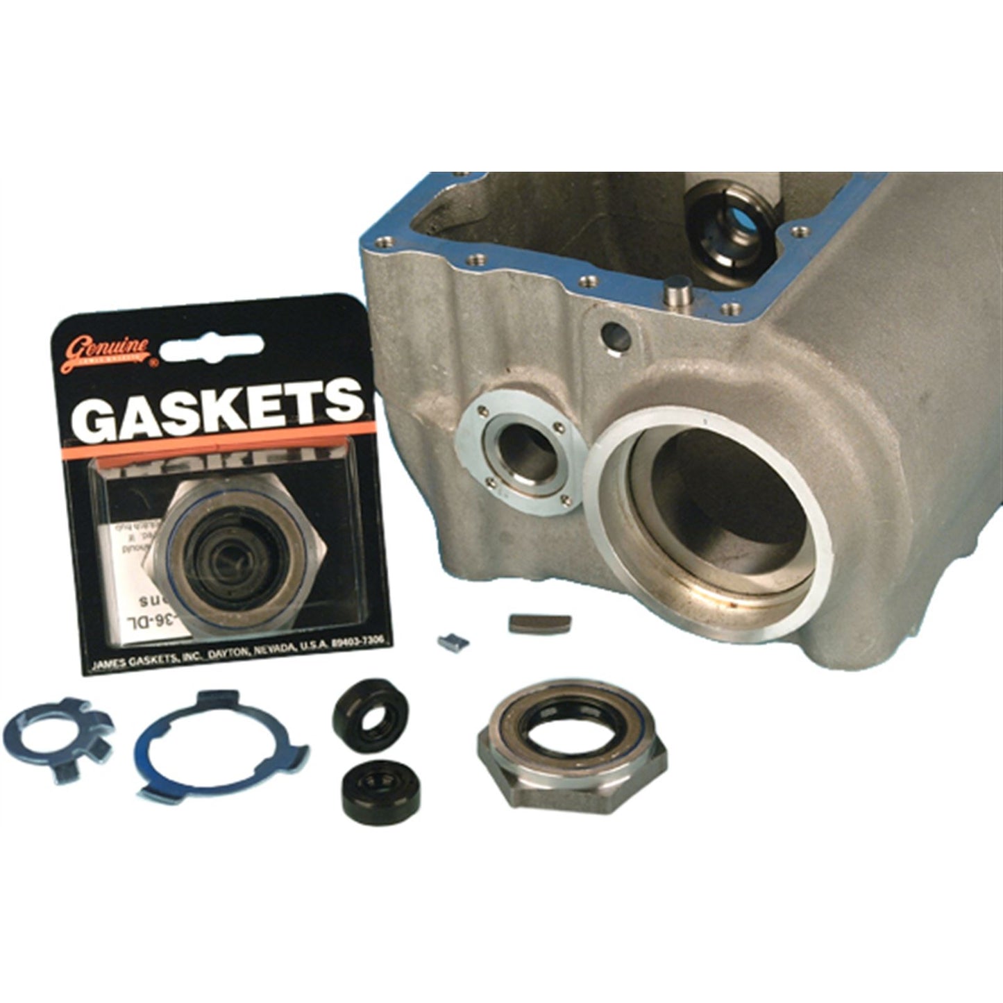 James Gaskets Gasket Nut Transmission Sprocket 4-Speed Transmission [MPN: JGI-35211-36-DL]_273426