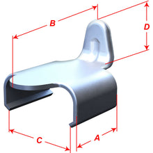 Camso Guide Track Clips - 0.625" Clip Length - 10 Pack AFT120106_357950
