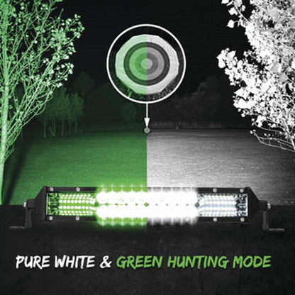 XKGlow 2-in-1 Led Green/White Lite Bar - 10"  XK063010_993099