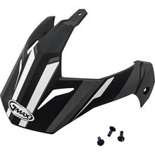 GMax Visor with Screws Expedition Matte Black/Dark Silver GM-11 G0110??_613267