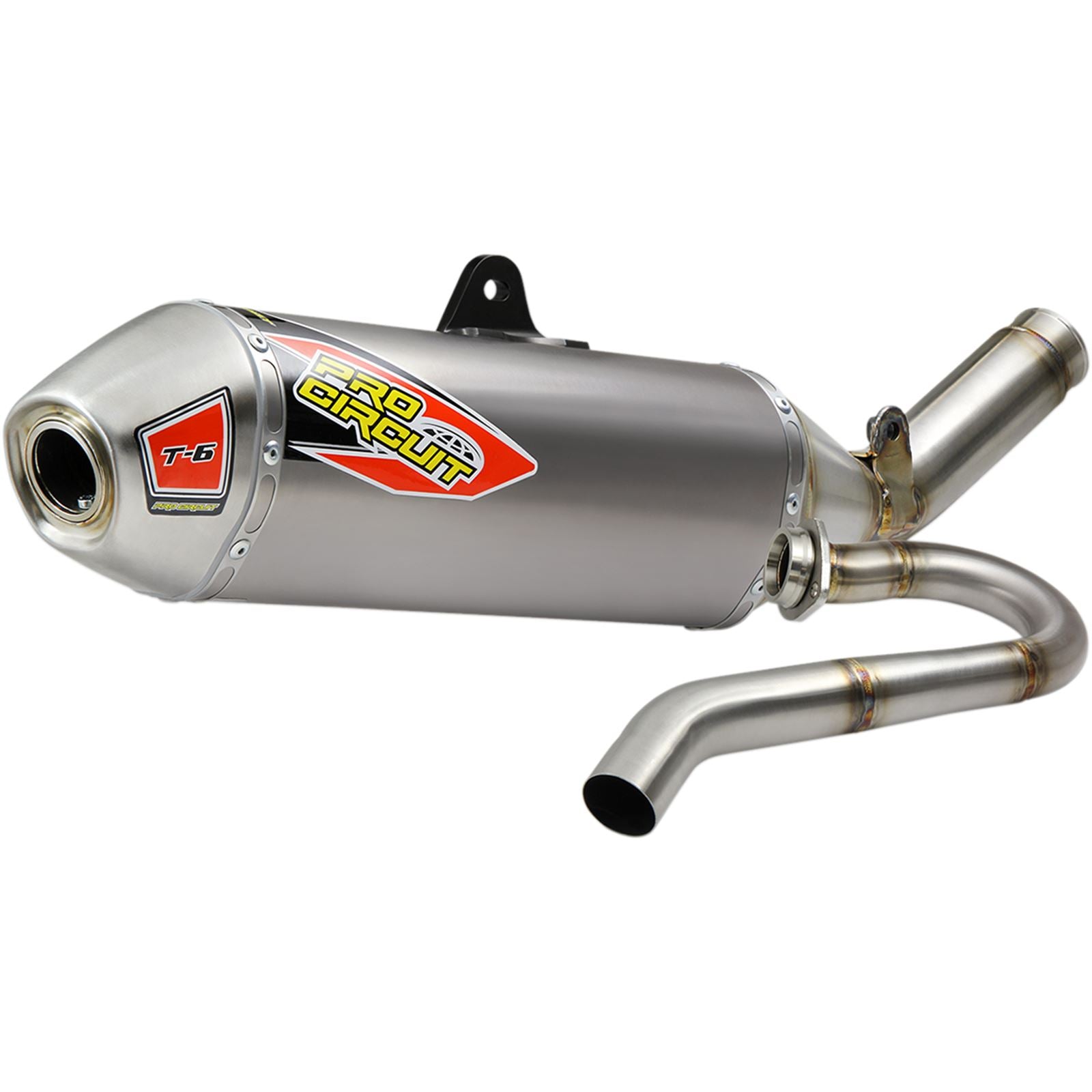 Pro Circuit T-6 SS Exhaust System with Titanium Can CRF450X '19 JCR Replica [MPN: 0111945GX]_457513