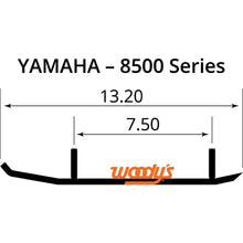 Woodys 4" Ace Carbide Runners for Yamaha 8500 AY4-8500_497693