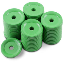 Woodys Round Grand Digger Support Plates - 48/Pack Green ARG-3780-48_497368