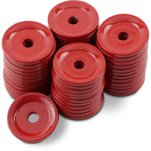 Woodys Round Grand Digger Support Plates - 48/Pack Red ARG-3790-48_497369