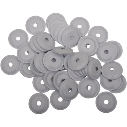 Woodys Round Grand Digger Support Plates - 48/Pack White ARG-3815-48_497375