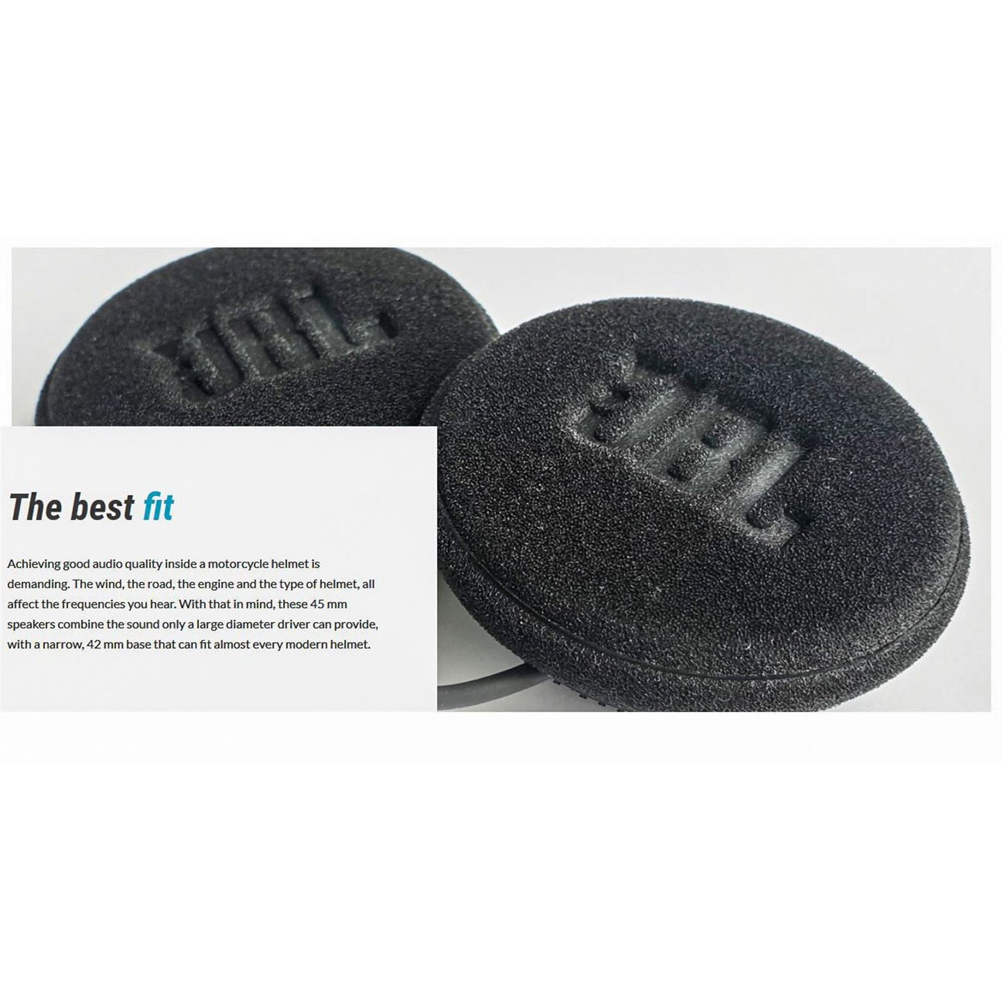 Cardo Systems 45mm JBL Audio Set SPAU0010_274670