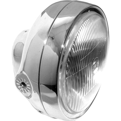 Emgo HeadLight for Honda Style 6 1/4" Chrome 66-64312D_275122