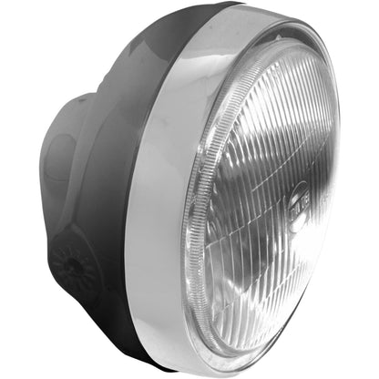 Emgo HeadLight for Honda Style 6 1/4" Black 66-64313D_381741