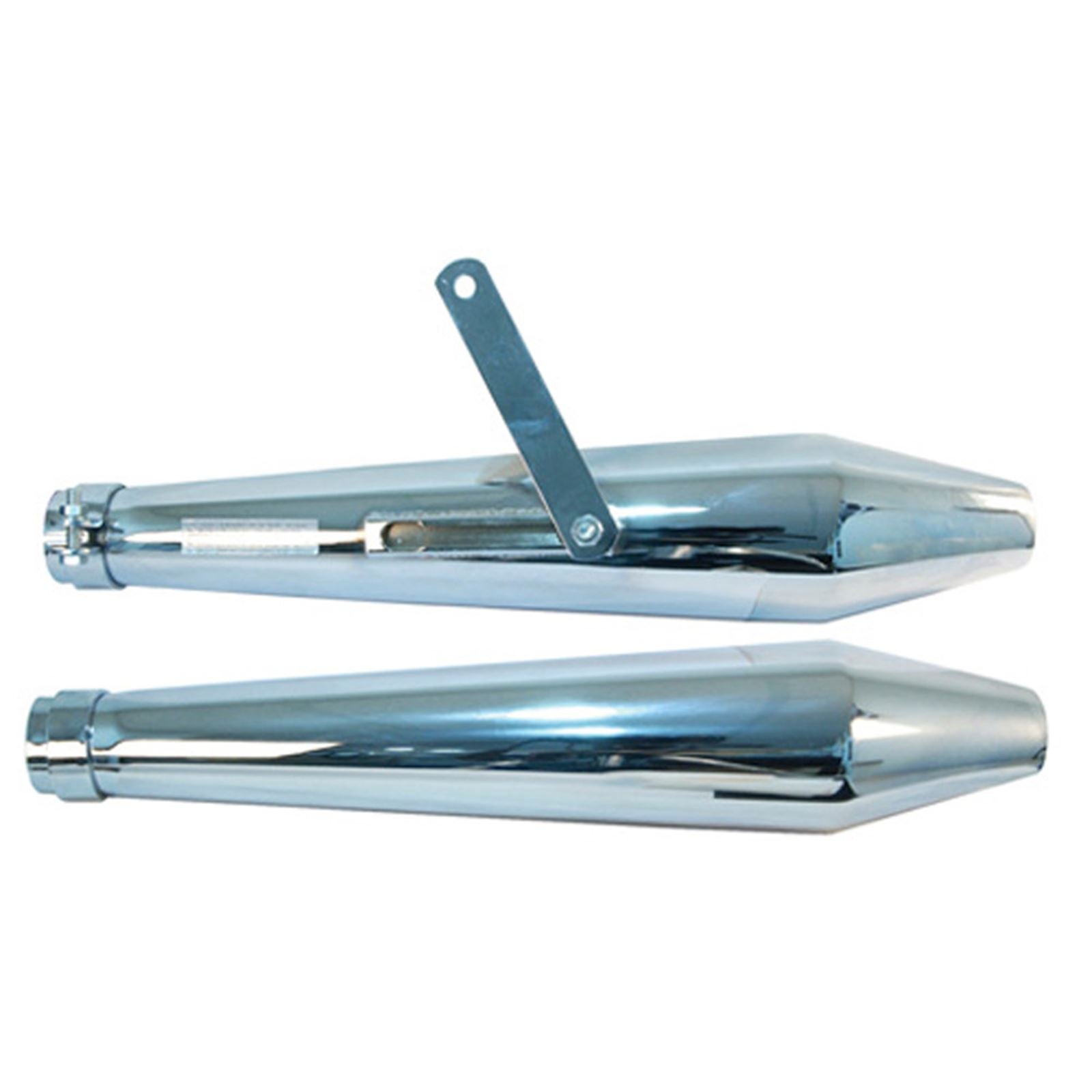Emgo 19" Shorty Hooligan Muffler Chrome [MPN: 80-84032]_597538
