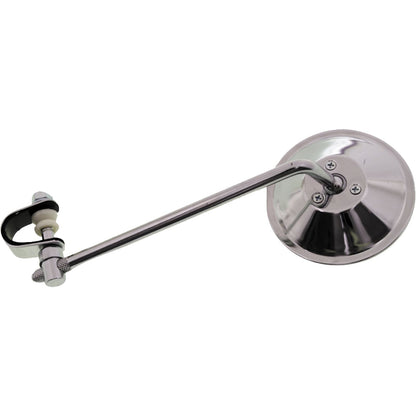 Emgo Round Clamp On Mirror Silver 4" 20-06804_275196