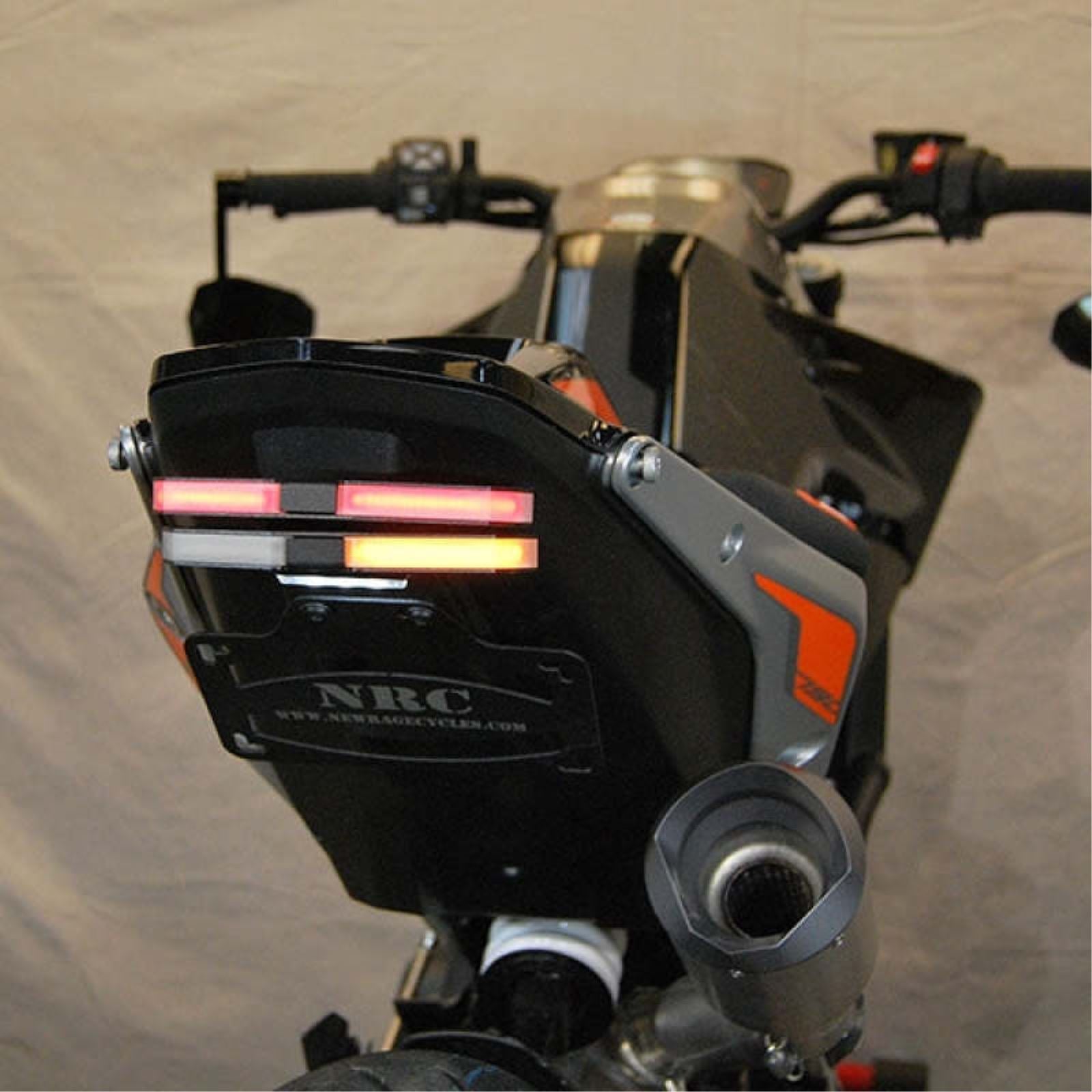 New Rage Cycle Fender Eliminator Kit Tucked - Black for 18+ KTM 790 Duke [MPN: 790-FE-T]_1461962