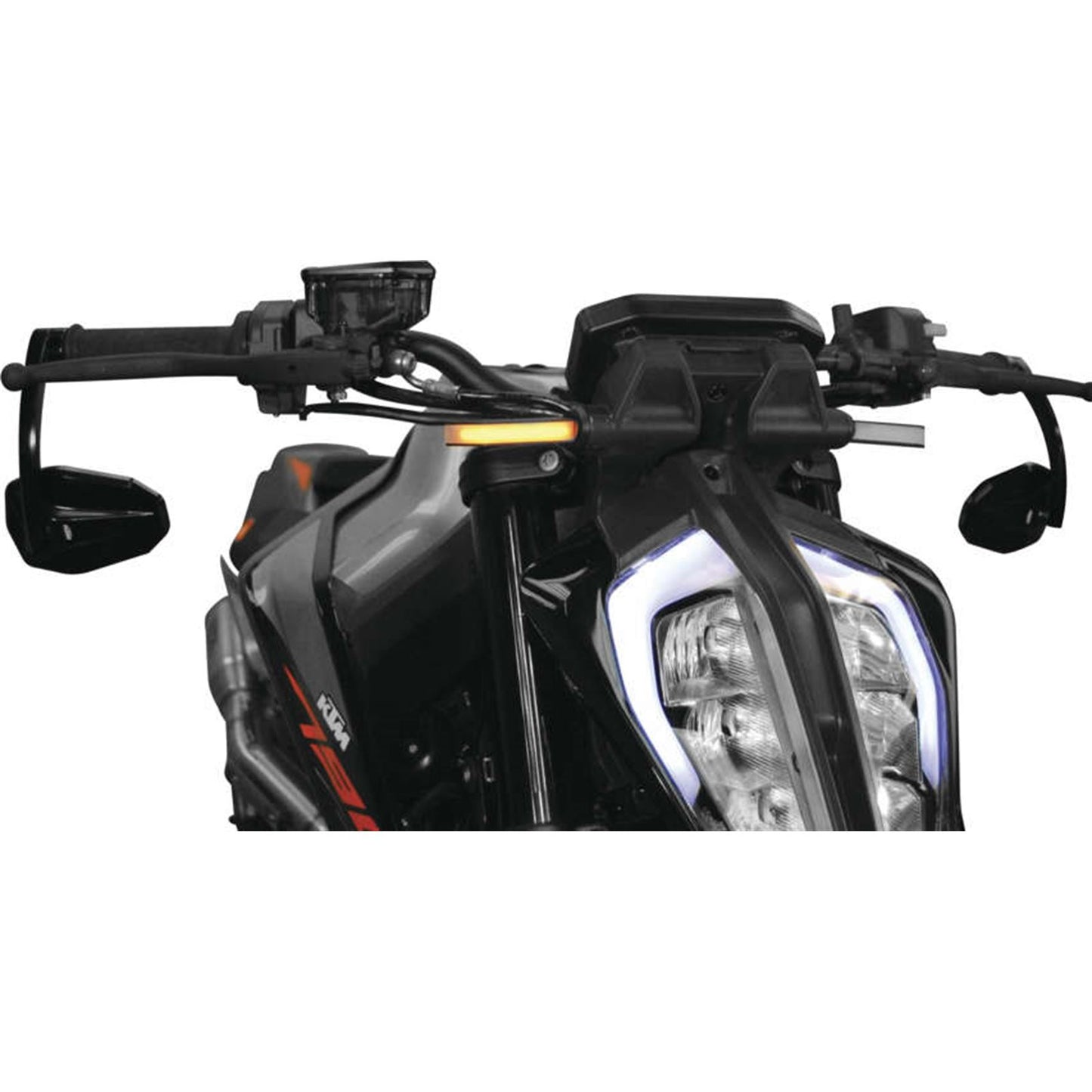 New Rage Cycle Front Turn Signals - Black for 18+ KTM 790 Duke [MPN: 790-FB]_275378