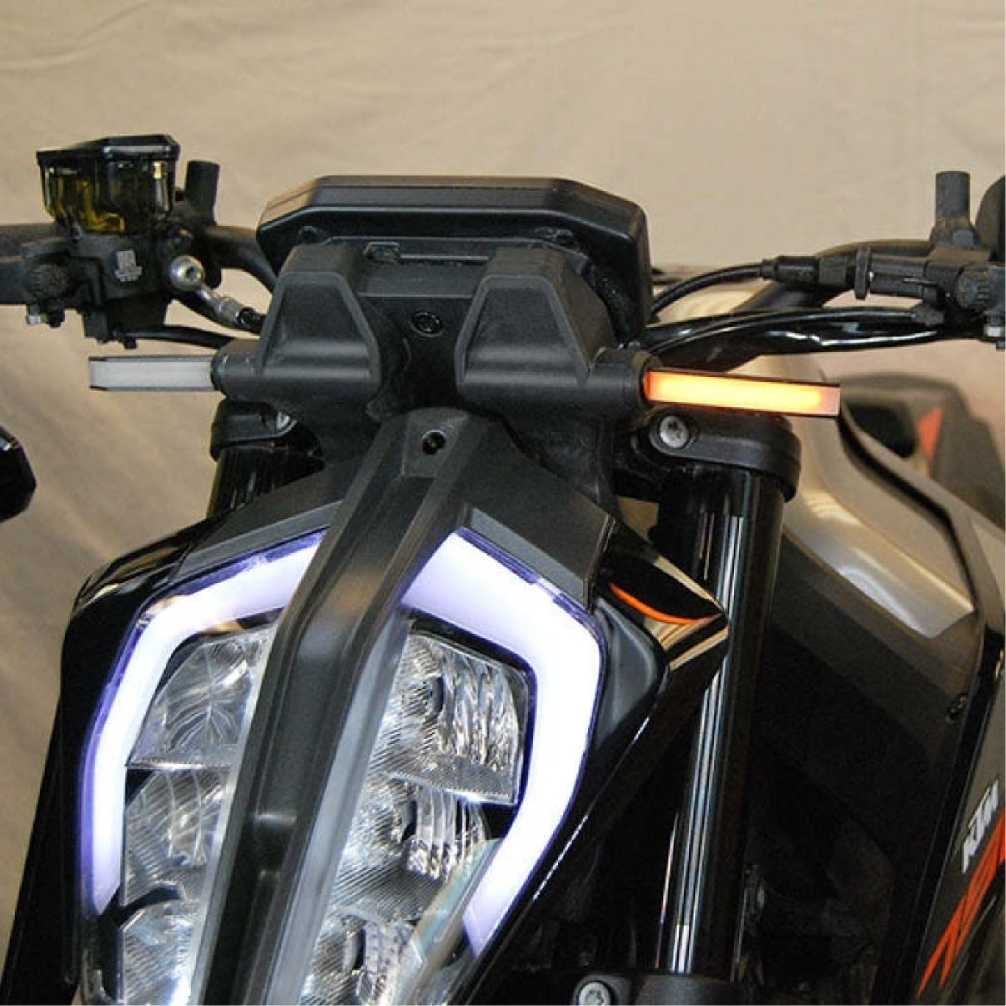 New Rage Cycle Front Turn Signals - Black for 18+ KTM 790 Duke [MPN: 790-FB]_1461965