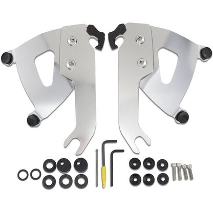 Memphis Shades Road Warrior Mounting Kit - Polished - FLSL MEK2048_426827