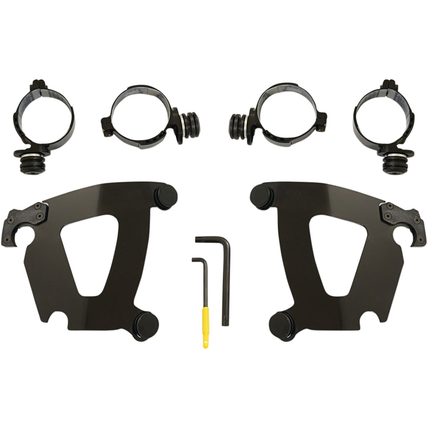 Memphis Shades Road Warrior Mounting Kit - Black - FXFB MEB2050_426832
