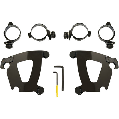 Memphis Shades Road Warrior Mounting Kit - Black - FXFB MEB2050_426832