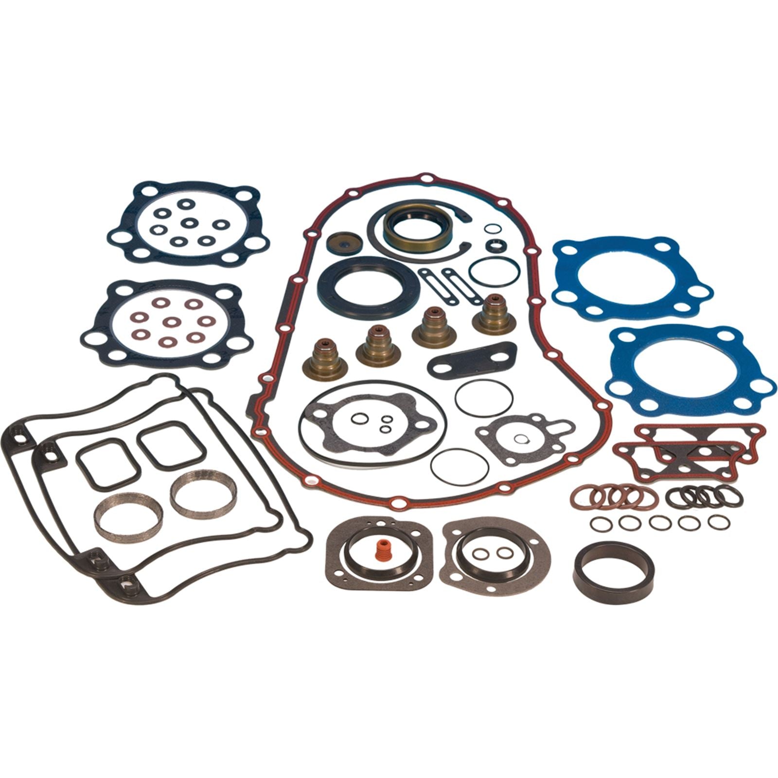 James Gaskets Gasket Motor Kit Sportster with Metal Base Gaskets [MPN: JGI-17047-07-X]_275440