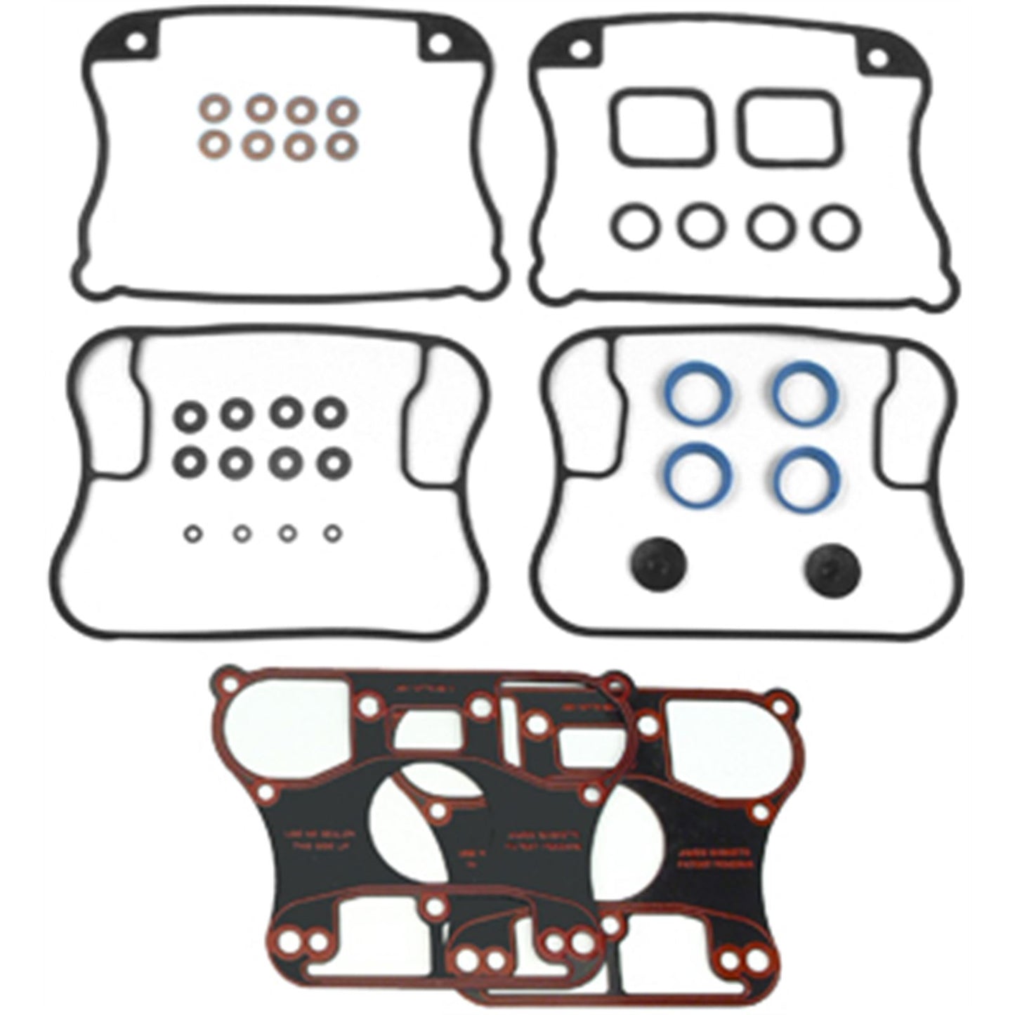 James Gaskets Gasket Top End Kit Sportster with Paper Rocker Base [MPN: JGI-17030-91]_275453