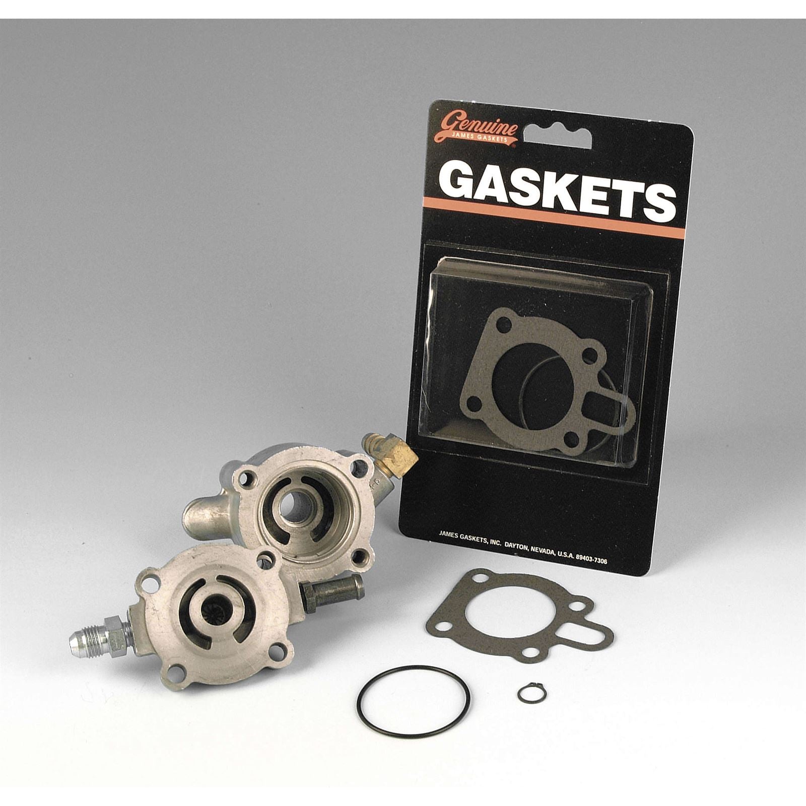 James Gaskets Gasket Kit Oil Pump Mounting with Paper Gaskets [MPN: JGI-91-XL]_275466