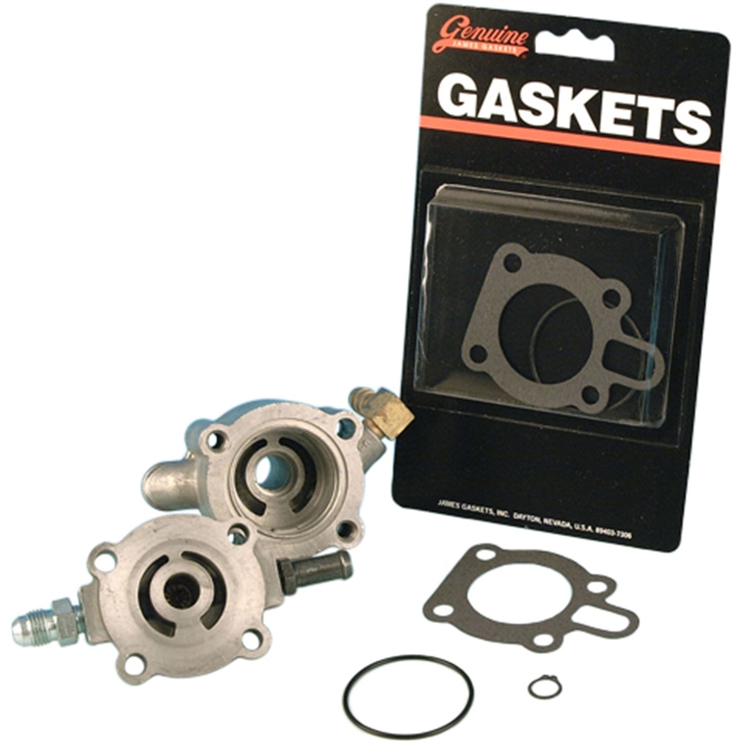 James Gaskets Gasket Kit Oil Pump Mounting with Paper Gaskets [MPN: JGI-91-XL]_275467