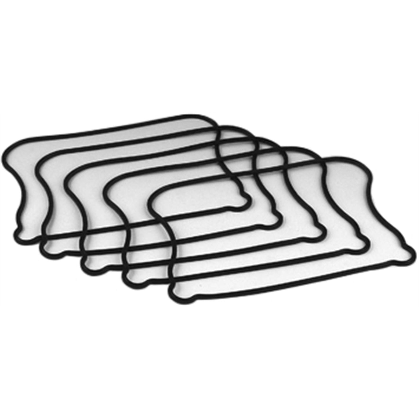 James Gaskets Gasket Rocker Cover Lower Rubber 883 1200 Sportster [MPN: JGI-17353-86-A]_275480