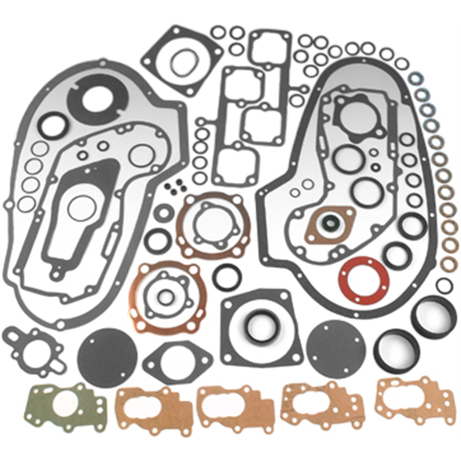 James Gaskets Gasket Motor Kit Early XL with Copper Head Gaskets [MPN: JGI-17026-73]_275560
