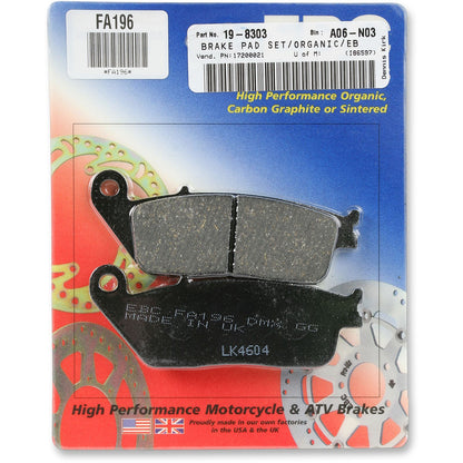 EBC Brakes Brake Pads FA196_378778