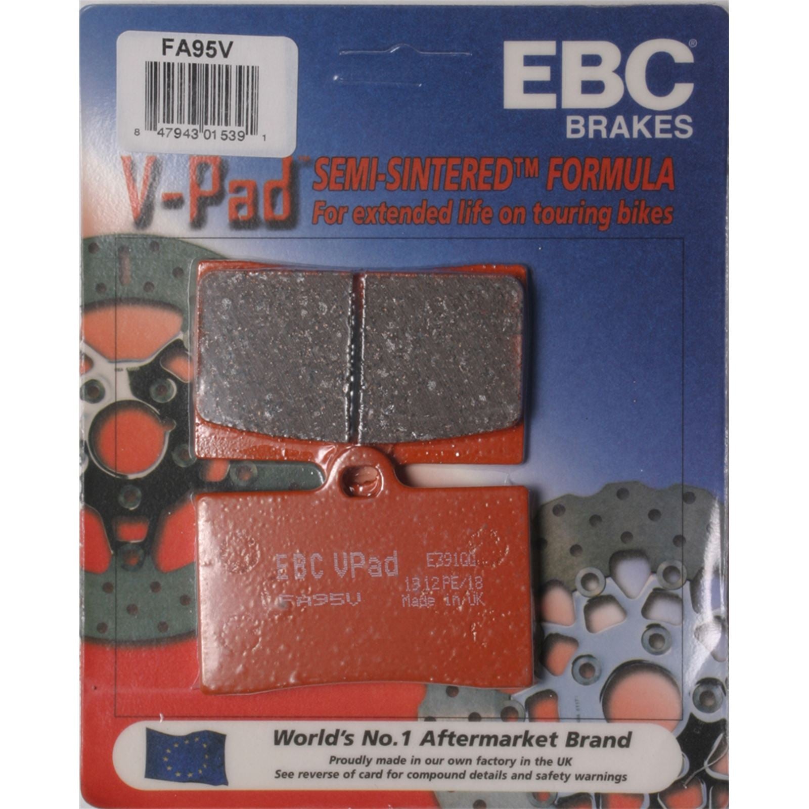 EBC Brakes Brake Pads V-Series FA95V_275860