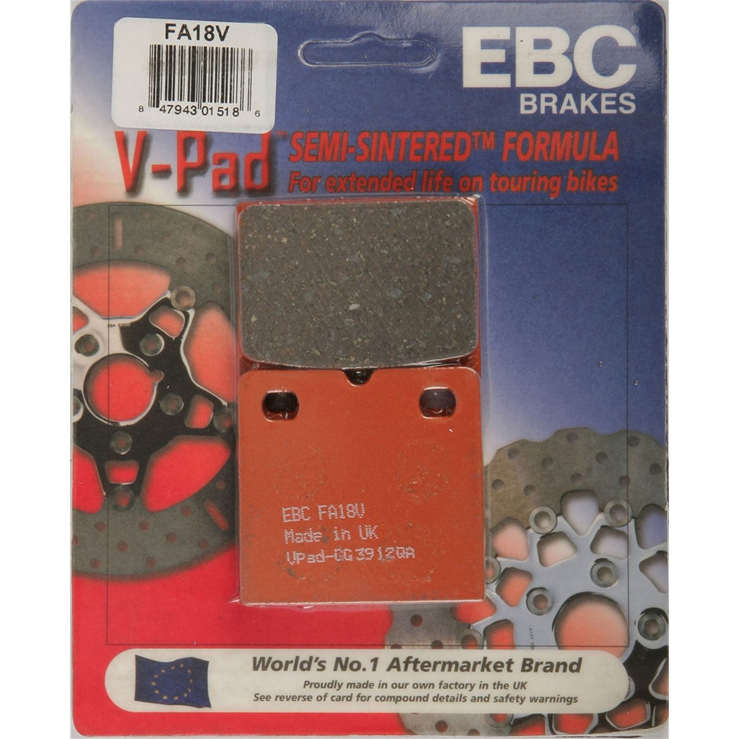 EBC Brakes Brake Pads V-Series FA18V_275866