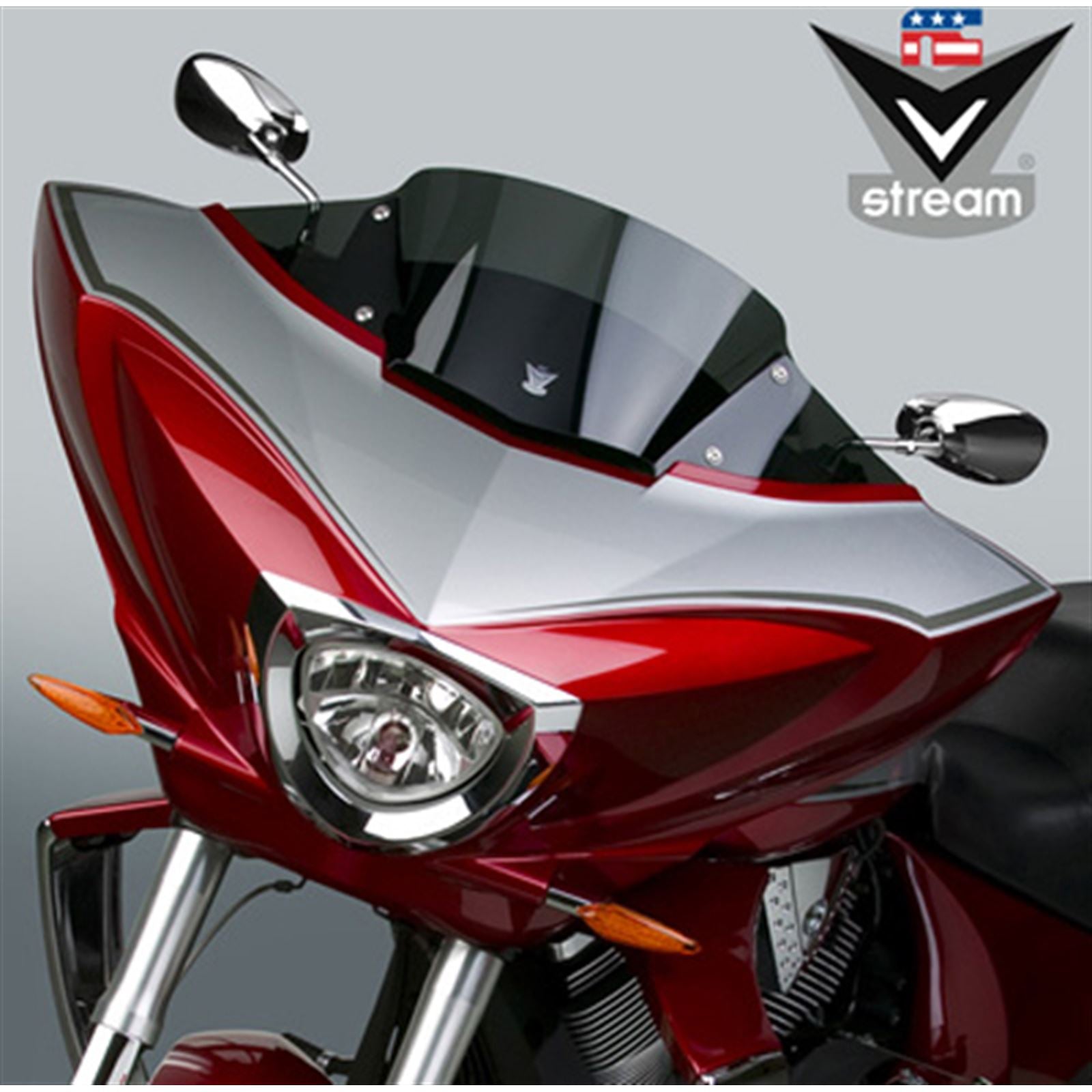 National Cycle Fairing Mount V-Stream Windscreen Dark Tint N20702_275889