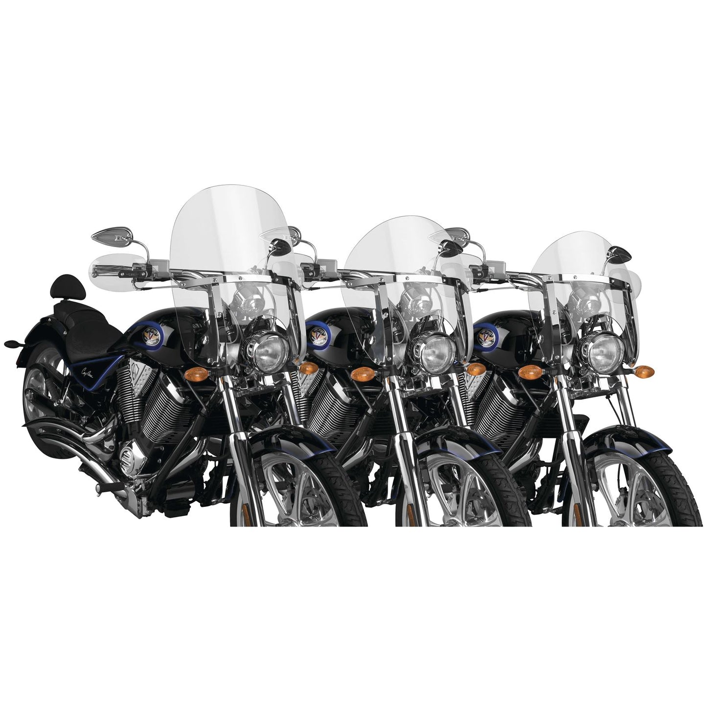 National Cycle Switchblade Windshield 2-Up Clear N21105_275897