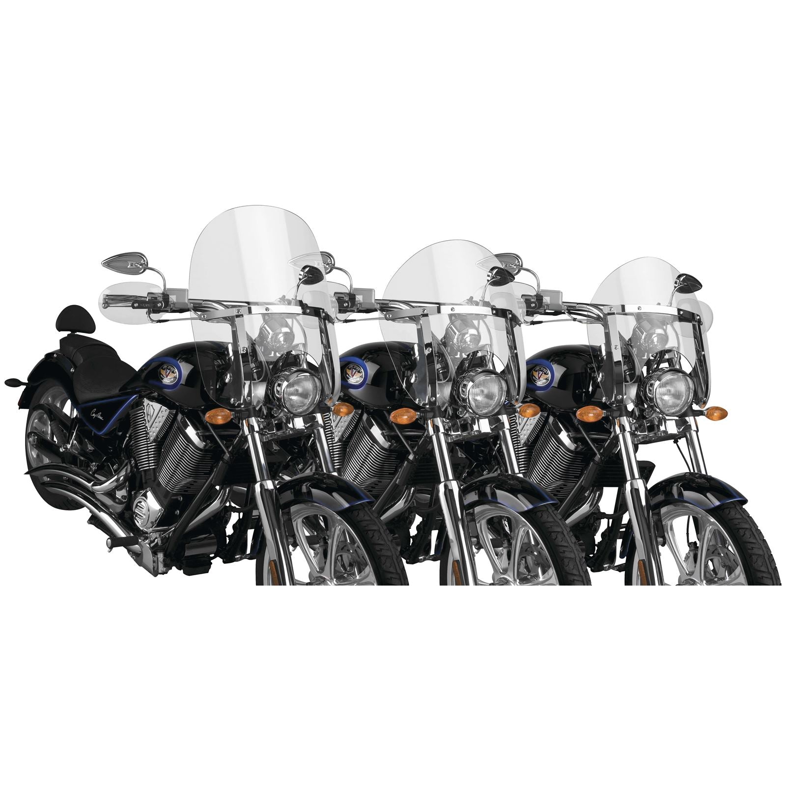 National Cycle Switchblade Windshield 2-Up Clear N21105_275897