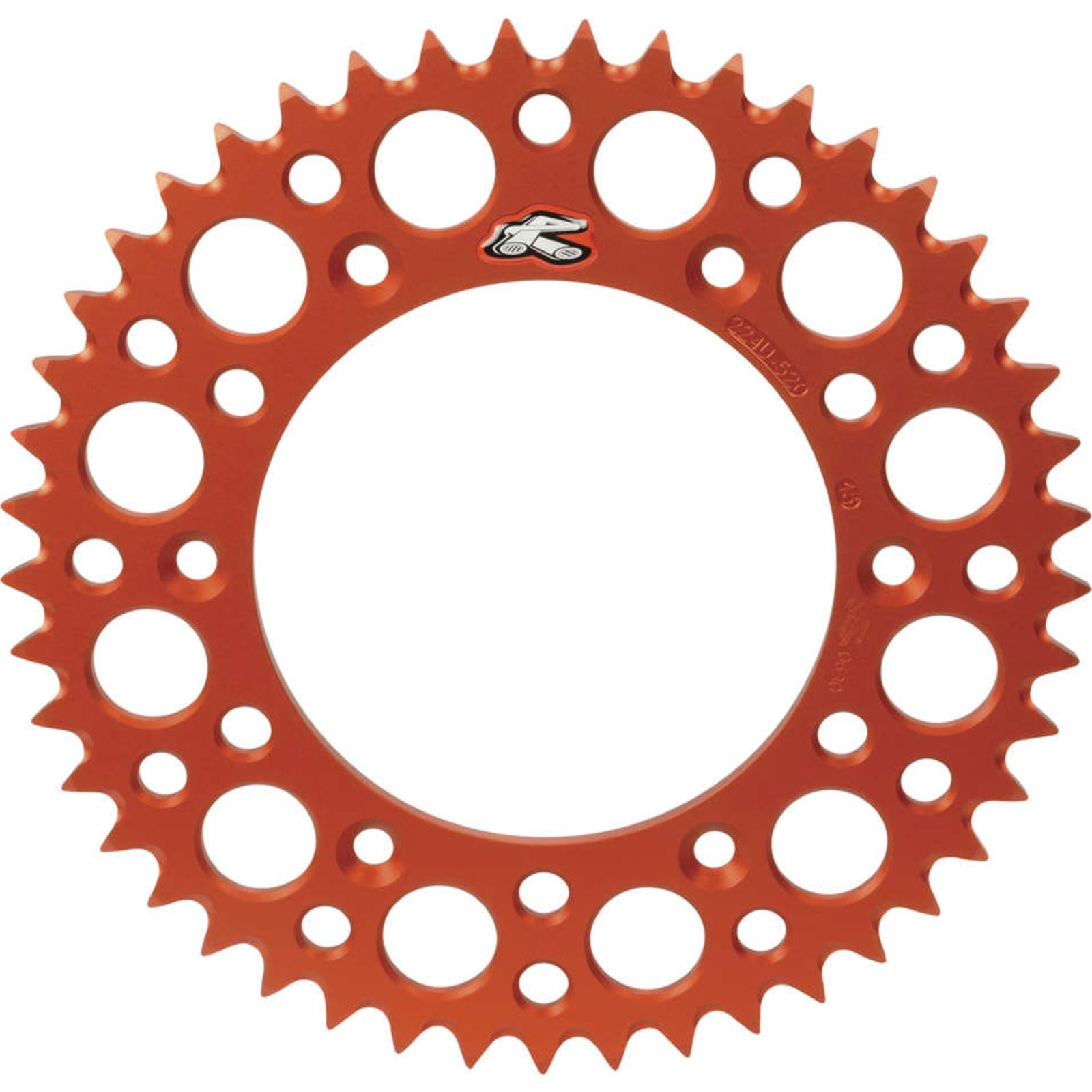 Renthal Rear Sprocket - 46-Tooth - Orange 224U-520-46GPOR_988115