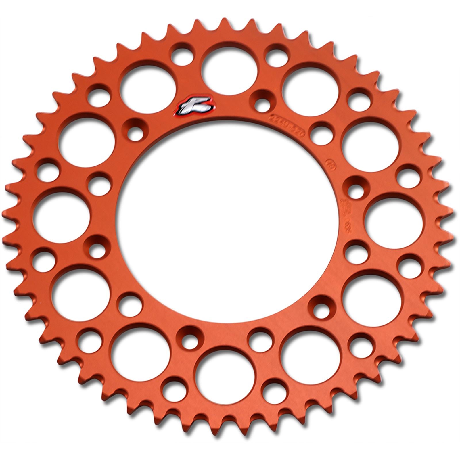 Renthal Rear Sprocket - 49-Tooth - Orange 224U-520-49GPOR_1041693