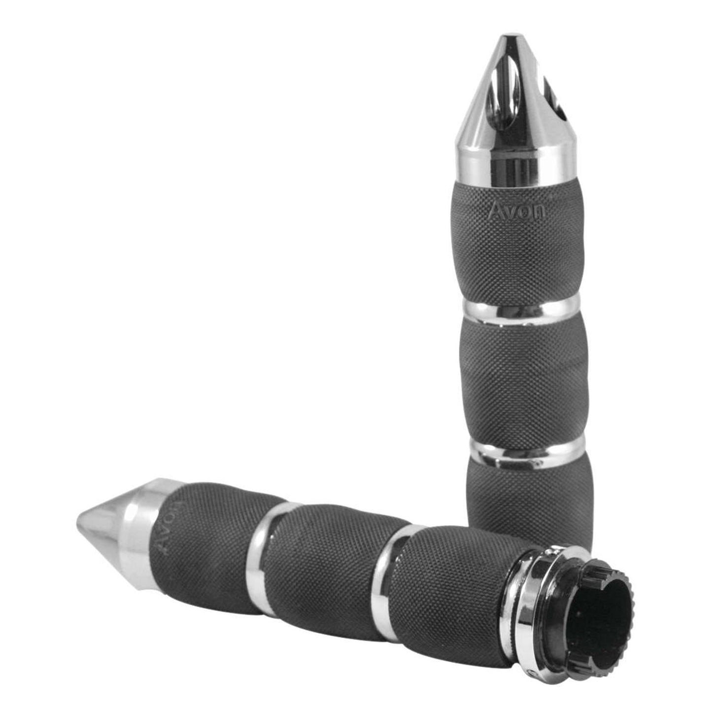 Avon Grips Air Cushioned Grips Spike - Chrome MT-AIR-90-CH-SP_275979