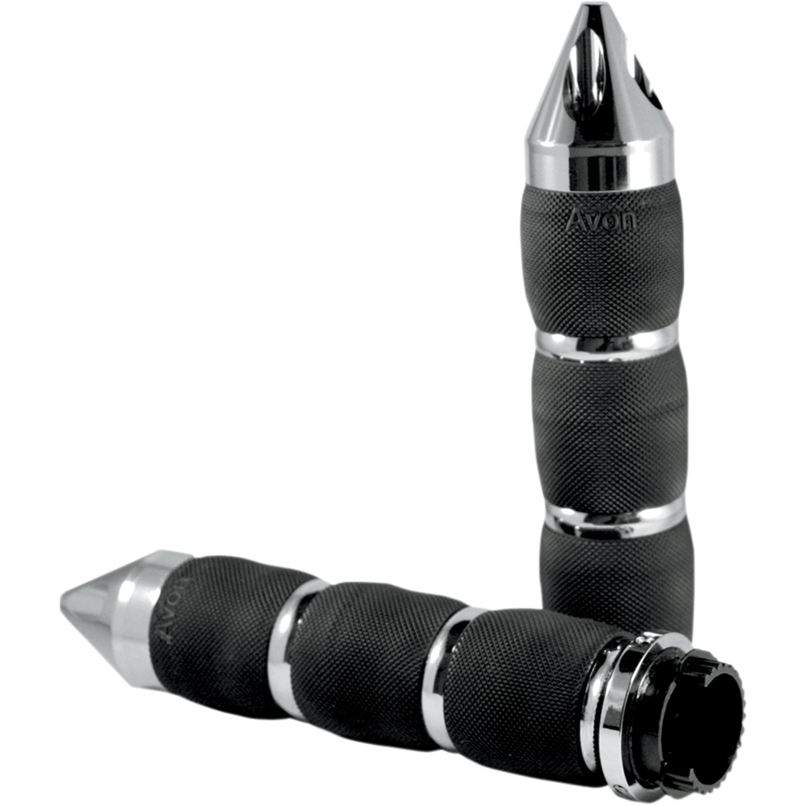 Avon Grips Air Cushioned Grips Spike - Chrome MT-AIR-90-CH-SP_347578