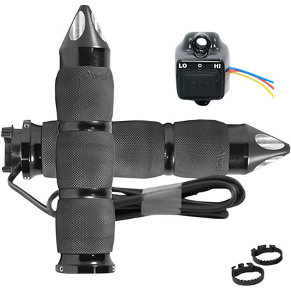 Avon Grips Air Cushioned Grips Spike Heated Black MT-AIR-90-A-S-H_347687