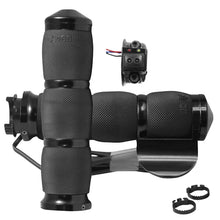 Avon Grips Air Cushioned Grips Heated with Throttle Super Sport Black MT-AIR-90-A-B-H_275984