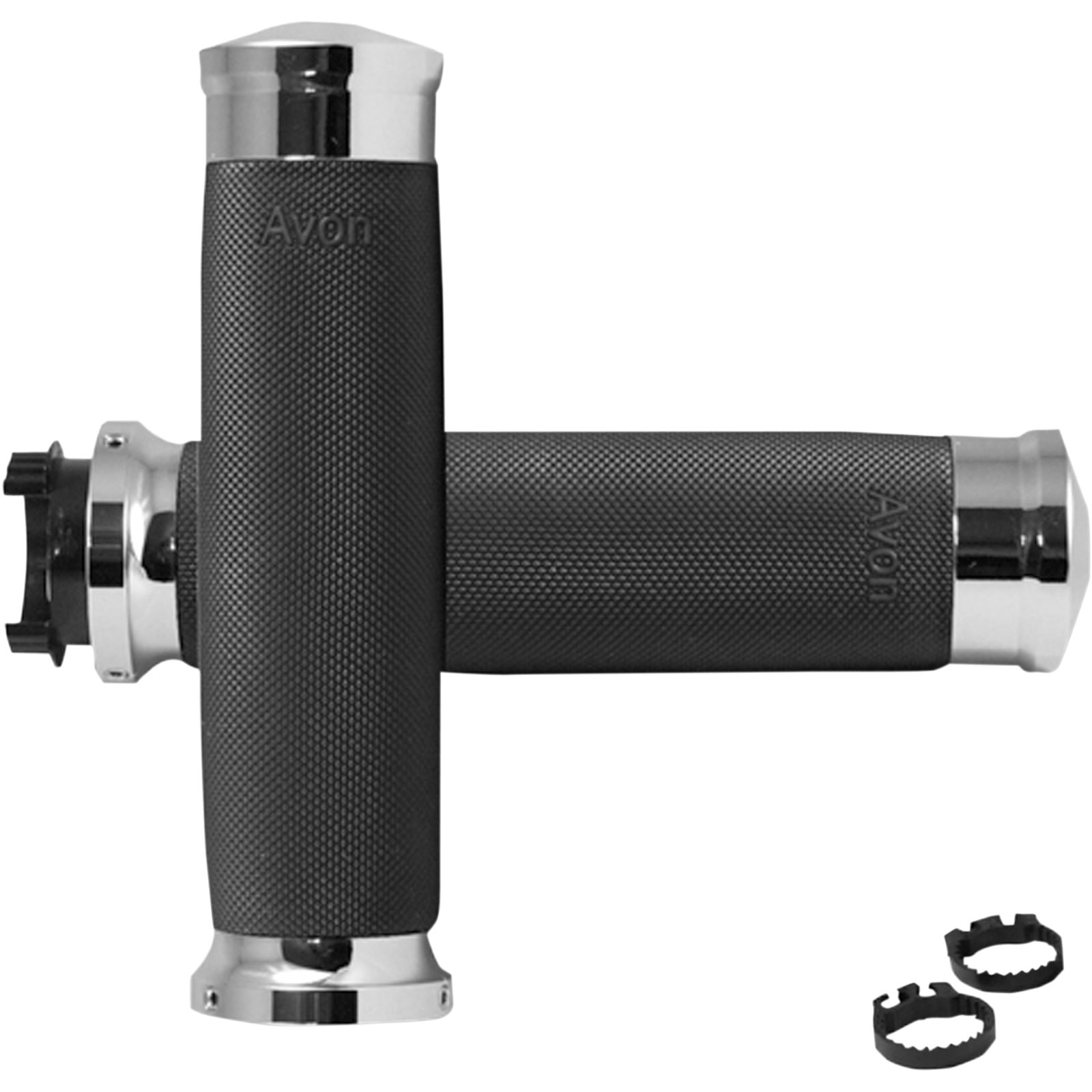 Avon Grips Custom Contour Grips Chrome MT-CC-85-CH_347615