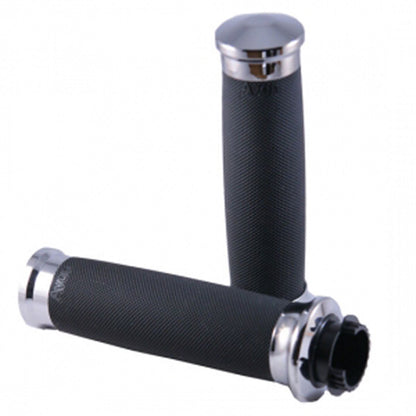 Avon Grips Custom Contour Grips Chrome MT-CC-85-CH_275987