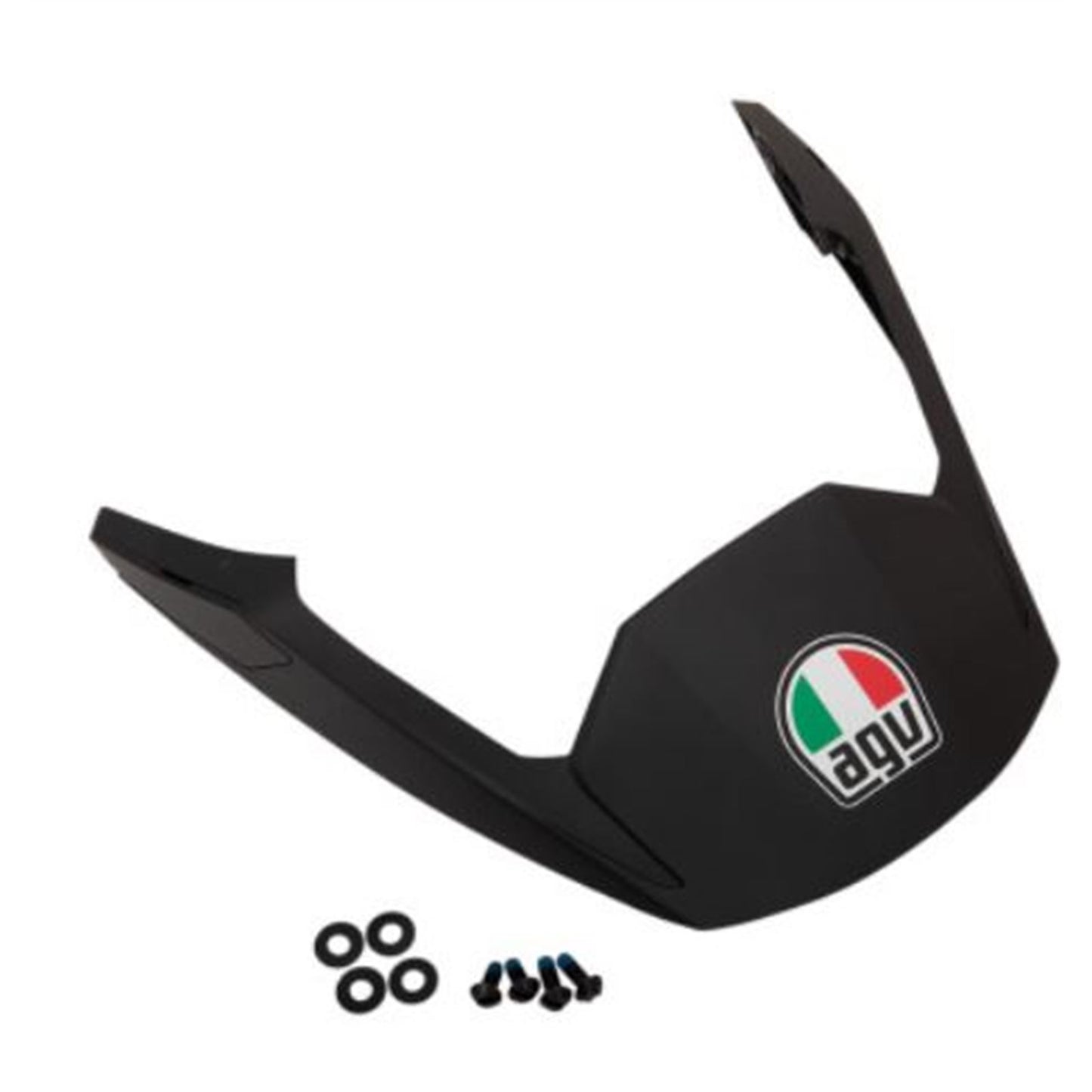 AGV Helmets AX9 Peak - Short - Matte Black 20KIT76331001_675641
