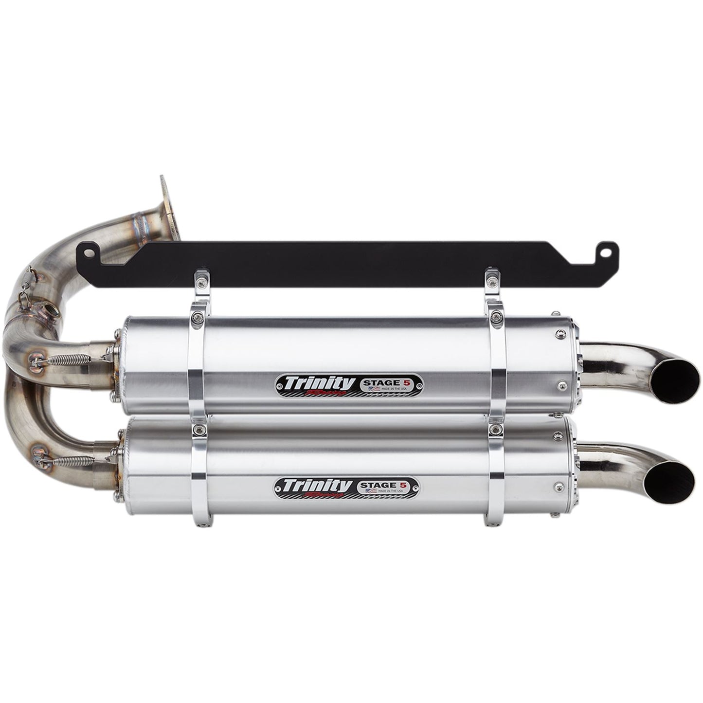 Trinity Racing Exhaust - Brushed Aluminum [MPN: TR-4169S]_485767