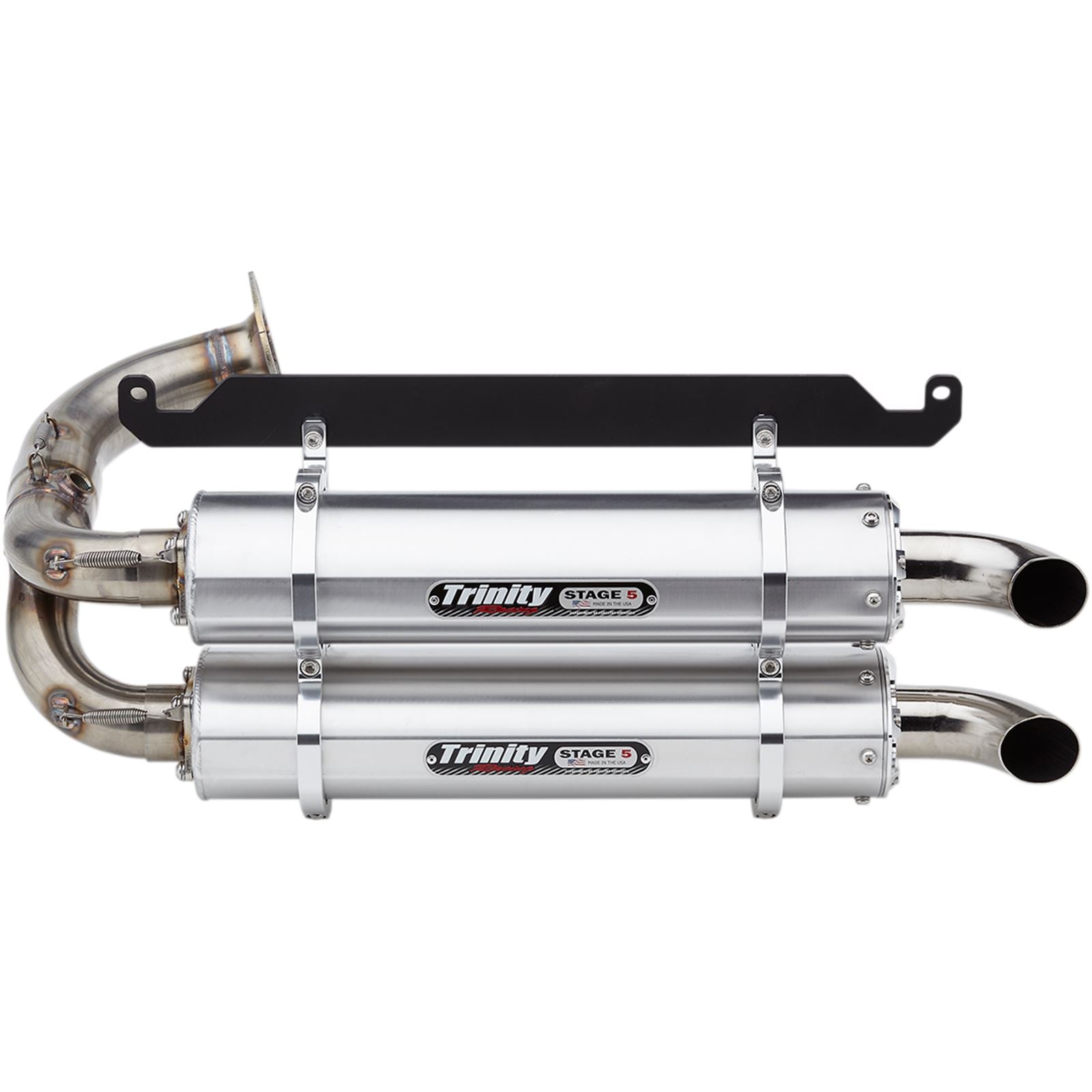 Trinity Racing Exhaust - Brushed Aluminum [MPN: TR-4169S]_485767