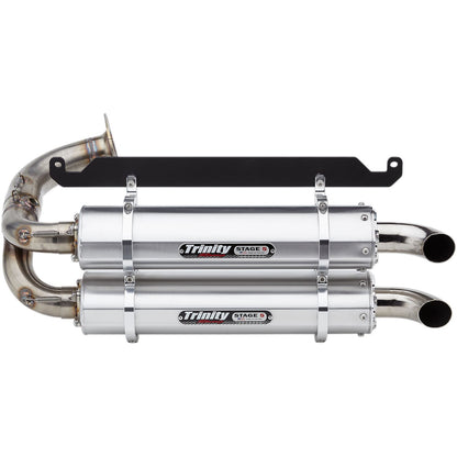 Trinity Racing Exhaust - Brushed Aluminum [MPN: TR-4169S]_485767